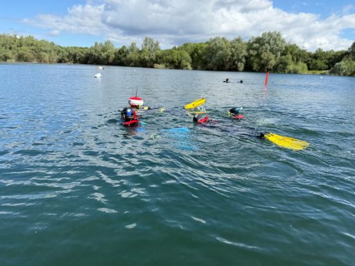 Group of Snorkellers at Wraysbury